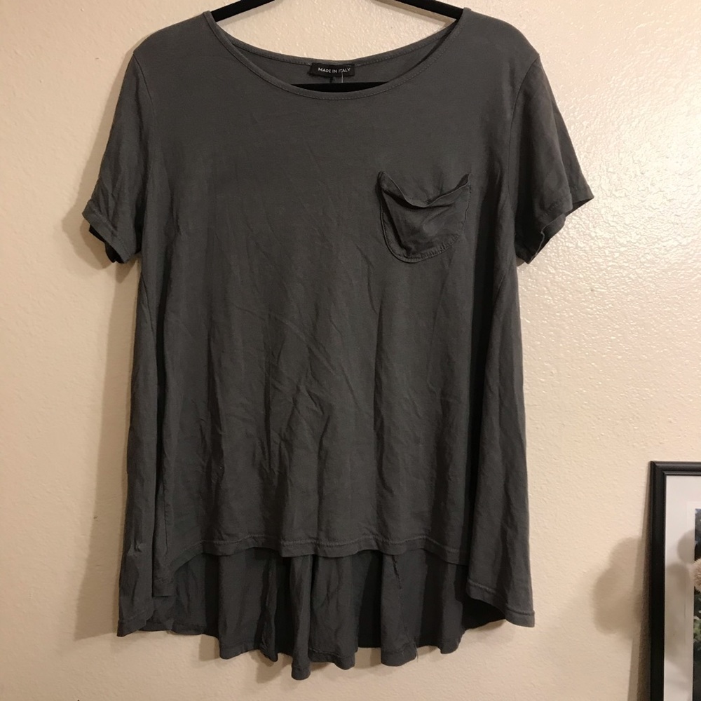 Made In Italy Grey Shirt